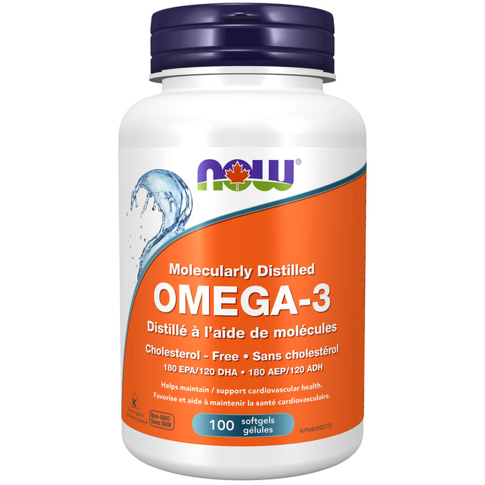 NOW Omega-3 100 Softgels