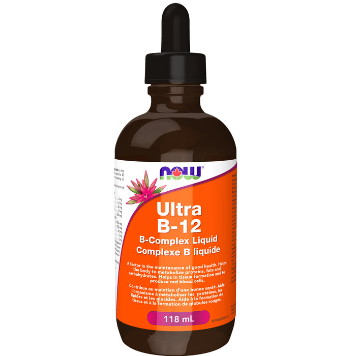 Now Ultra B-12 B-Complex Liquid 118mL