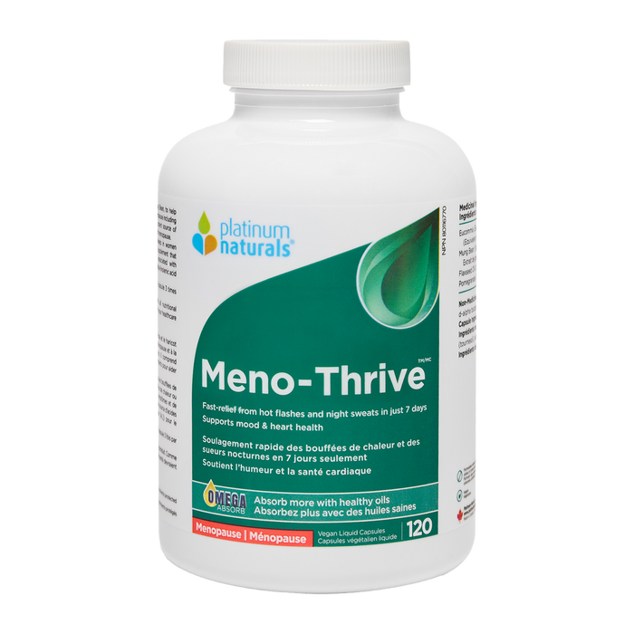 Platinum Naturals Meno-Thrive 120 Vegan Liquid Capsules