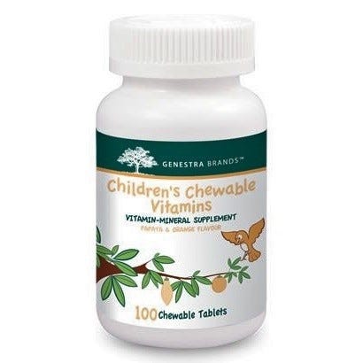 Genestra Children's Chewable Vitamins 100 Chewable Tablets