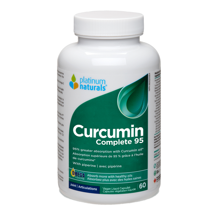 Platinum Naturals Curcumin Complete 95 60 Vegan Liquid Capsules