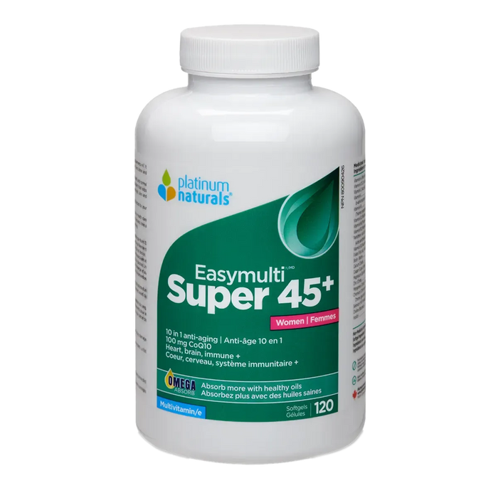 Platinum Naturals Super Easymulti 45+ Women 120 Softgels