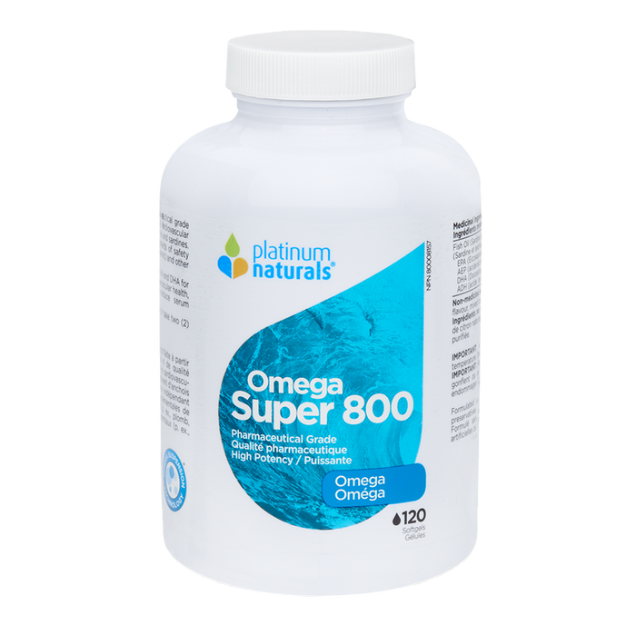 Platinum Naturals Omega Super 800 120 Softgels