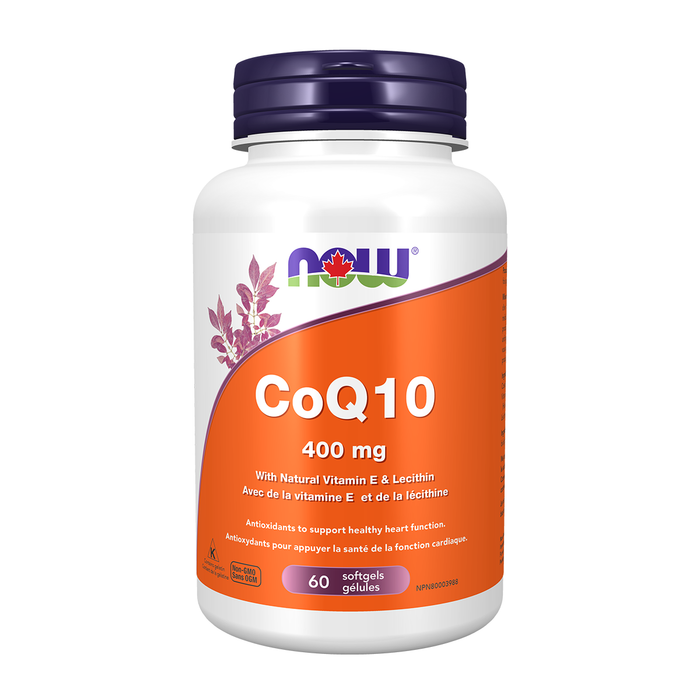 NOW CoQ10 400mg 60 Softgels