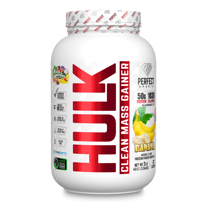 Perfect Sports Hulk Clean Mass Gainer Banana 3lbs