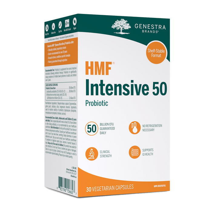Genestra HMF Intensive 50 30 Veggie Caps