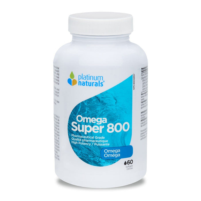 Platinum Naturals Omega Super 800 60 Softgels