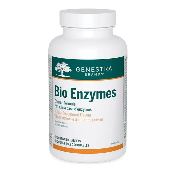 Genestra Bio Enzymes 100 Chewable Tablets