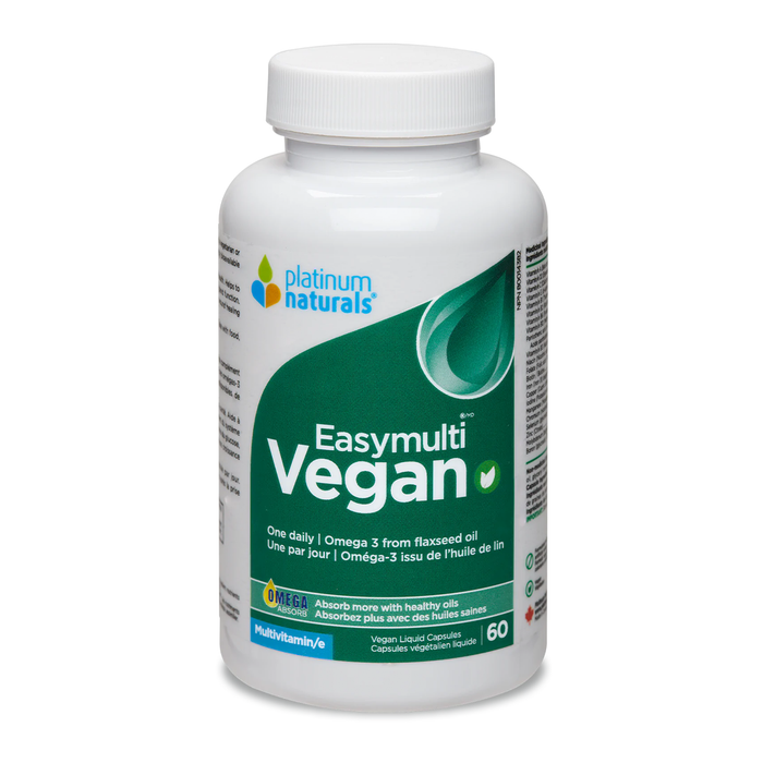 Platinum Naturals Easymulti Vegan 60 Veggie Caps