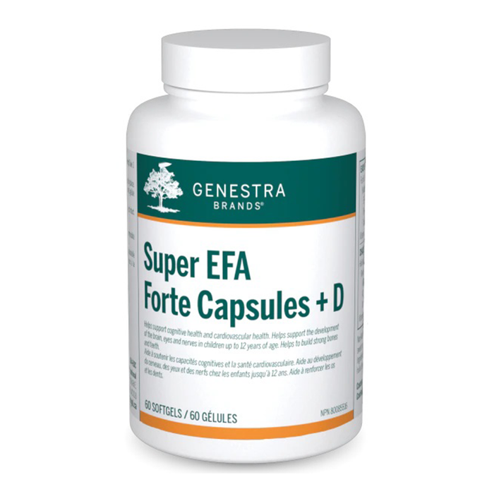 Genestra Super EFA Forte Capsules +D 60 Softgels