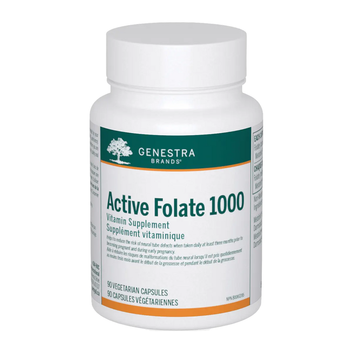 Genestra Active Folate 1000 90 Veggie Caps