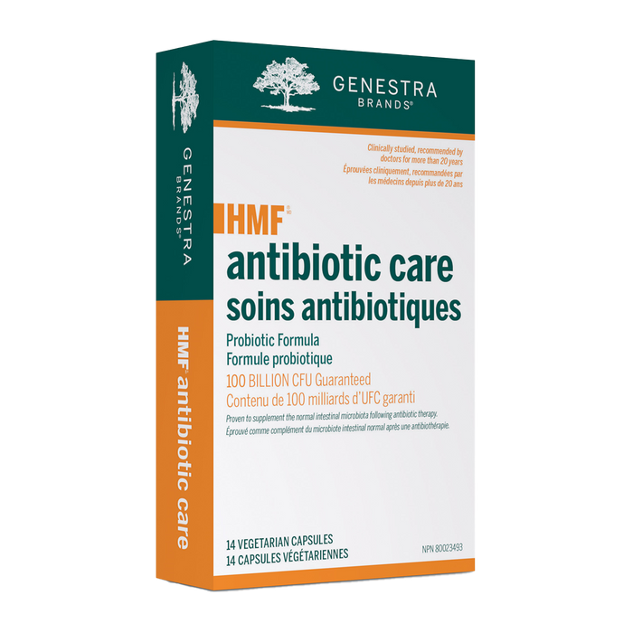 Genestra HMF Antibiotic Care 14 Veggie Caps