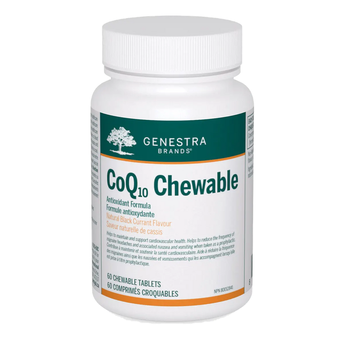 Genestra CoQ10 Chewable 60 Chewable Tablets