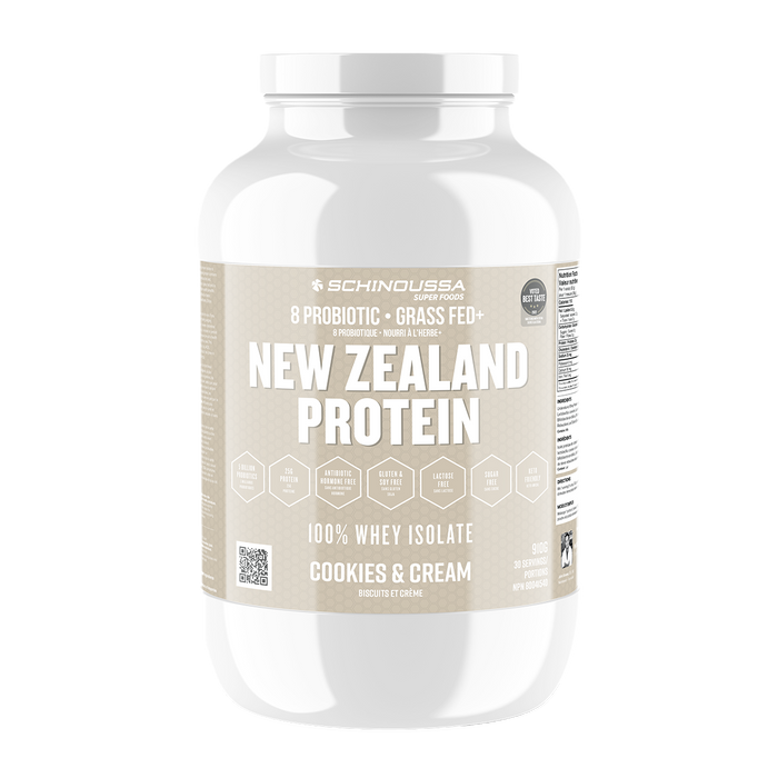 Schinoussa Probiotic Whey Isolate Cookies & Cream 910g