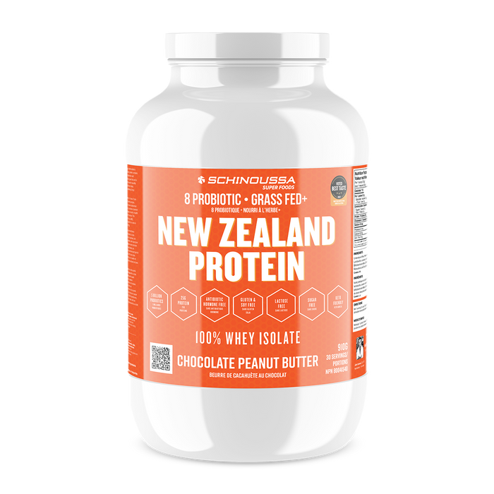 Schinoussa Probiotic Whey Isolate Chocolate Peanut Butter 910g