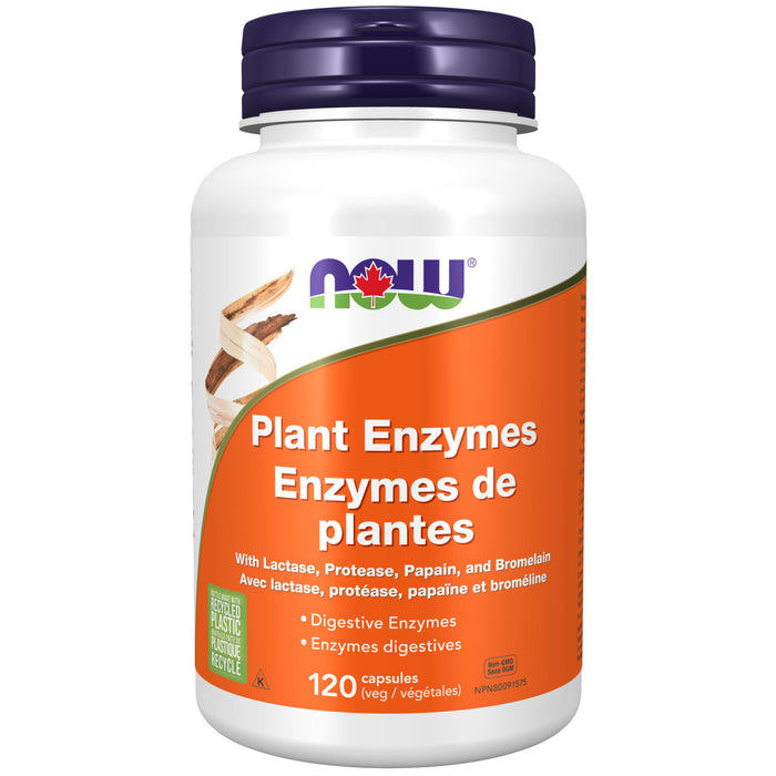 Now Plant Enzymes 120 Veggie Caps