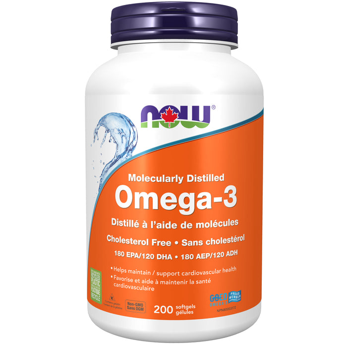NOW Omega-3 200 Softgels
