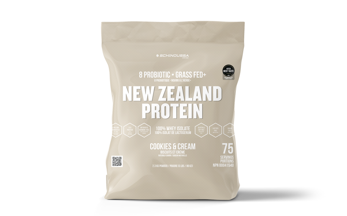 Schinoussa Probiotic Whey Isolate Cookies & Cream 5lbs