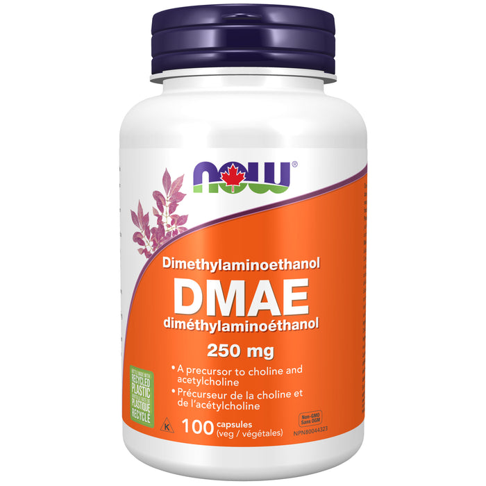 NOW DMAE 250mg 100 Veggie Caps