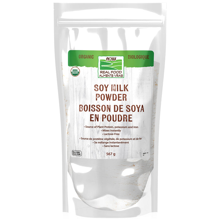NOW Organic Soy Milk Powder 567g
