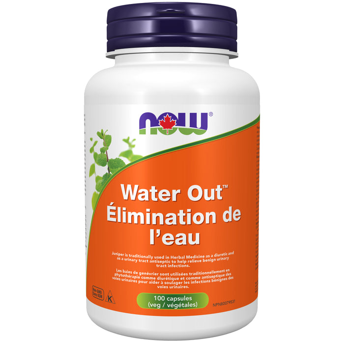 Now Water Out 100 Veggie Caps