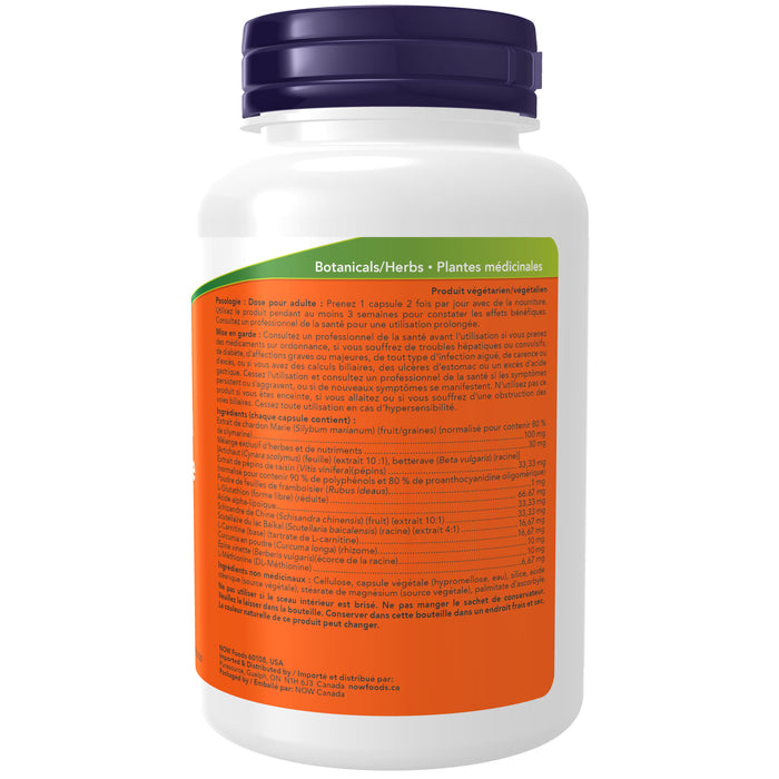 NOW Liver Support 90 Veggie Caps