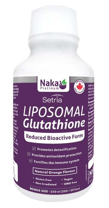 Naka Platinum Liposomal Glutathione 200+50mL