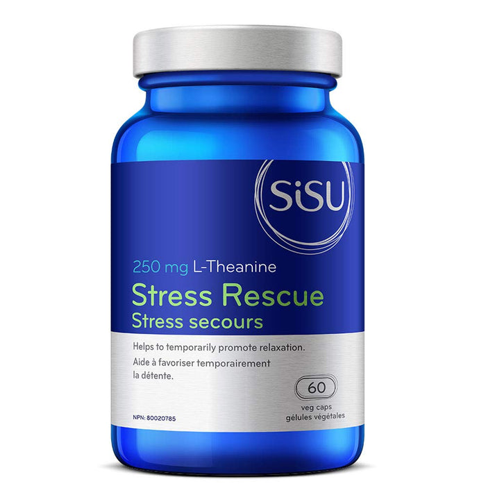 Sisu Stress Rescue 250mg 60 Veggie Caps