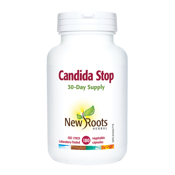 New Roots Candida Stop 180 Veggie Caps