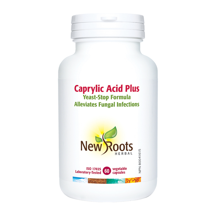 New Roots Caprylic Acid Plus 60 Veggie Caps