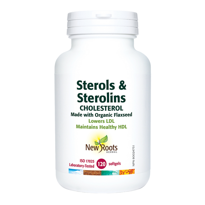 New Roots Sterols & Sterolins With Arabinogalactan 120 Veggie Caps