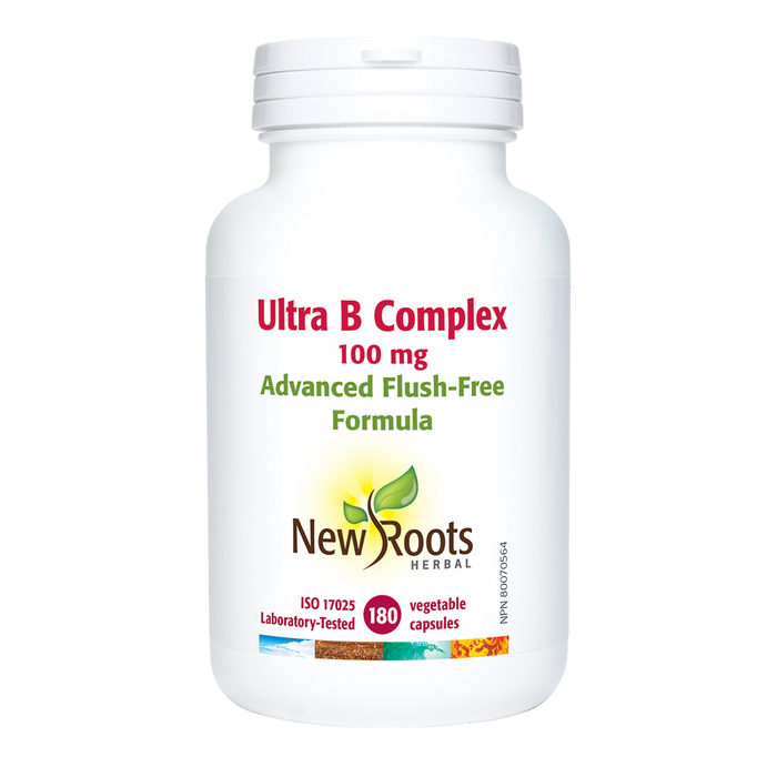 New Roots Ultra B Complex 100mg 180 Veggie Caps