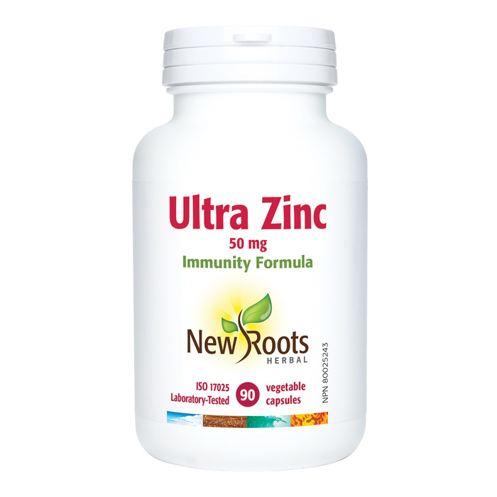 New Roots Ultra Zinc 50mg 90 Veggie Caps