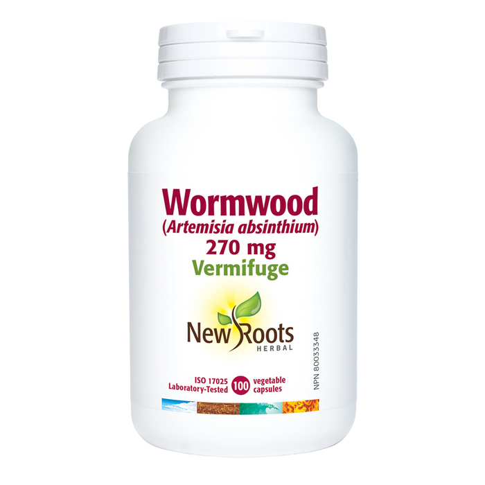 New Roots Wormwood 270mg 100 Veggie Caps