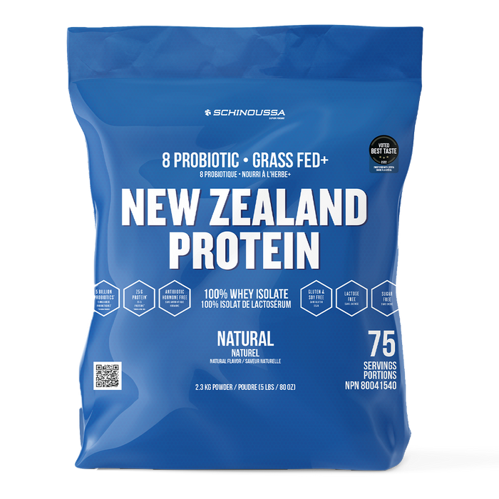 Schinoussa New Zealand Probiotic Whey Isolate Natural 5lbs