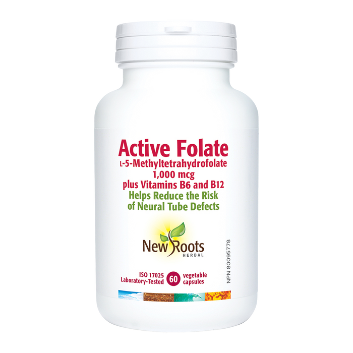 New Roots Active Folate 60 Veggie Caps