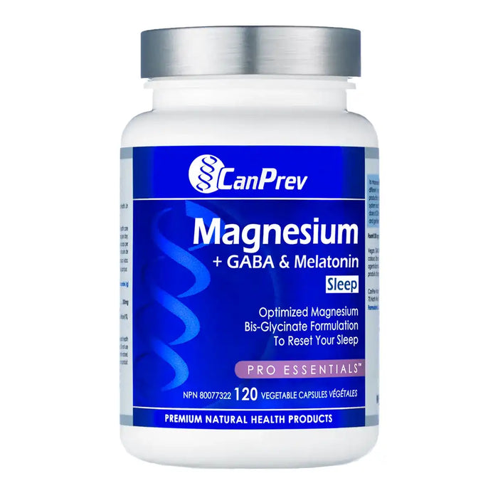 CanPrev Magnesium Sleep + GABA & Melatonin 120 v-caps
