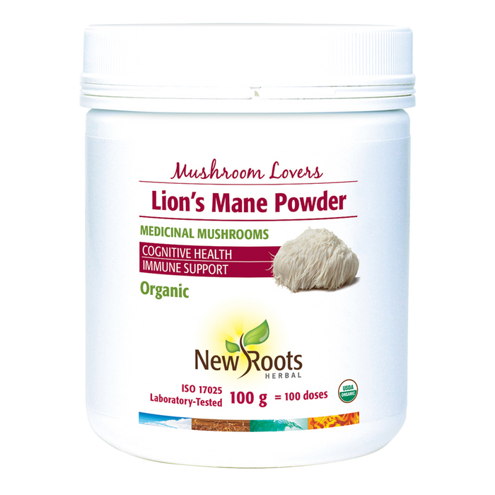New Roots Organic Lion's Mane Powder 100g