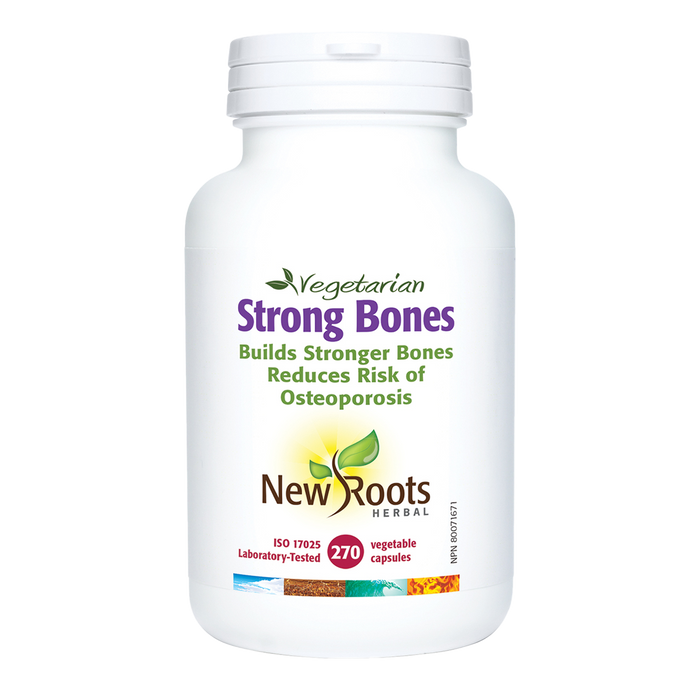 New Roots Strong Bones Vegetarian 270 Veggie Caps