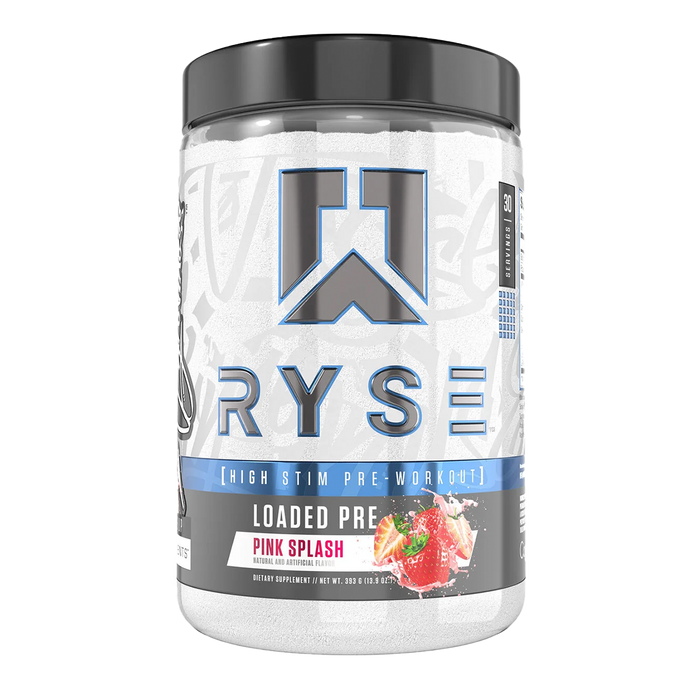 RYSE Loaded Pre Pink Splash 30 Servings