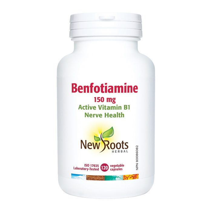 New Roots Benfotiamine 150mg 120 Veggie Caps