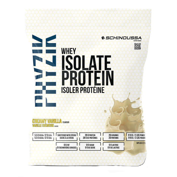 Schinoussa Phyzik Whey Isolate Protein Creamy Vanilla 910g