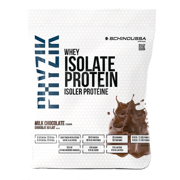 Schinoussa Phyzik Whey Isolate Protein Milk Chocolate 910g
