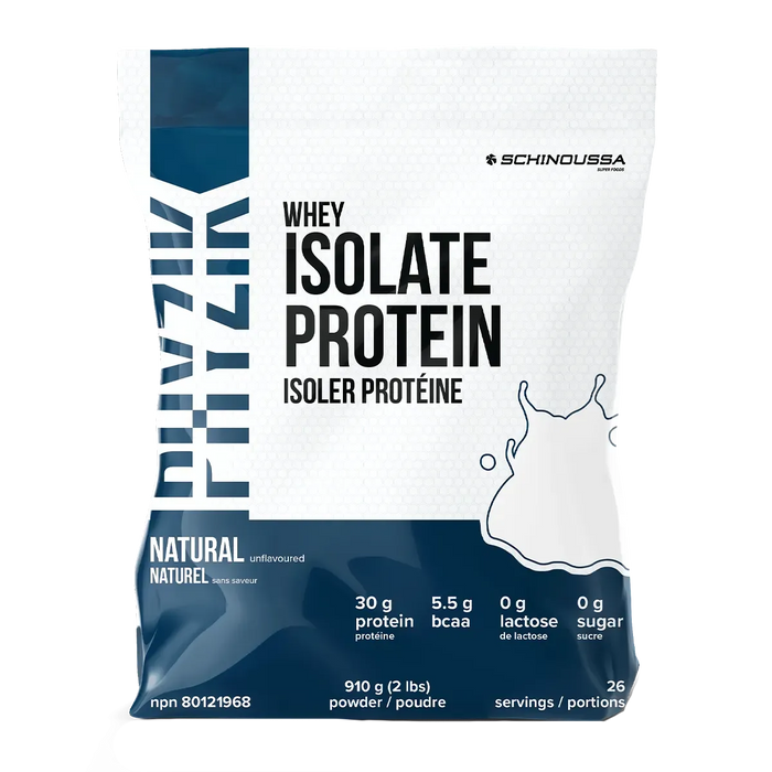 Schinoussa Phyzik Whey Isolate Protein Unflavoured 910g