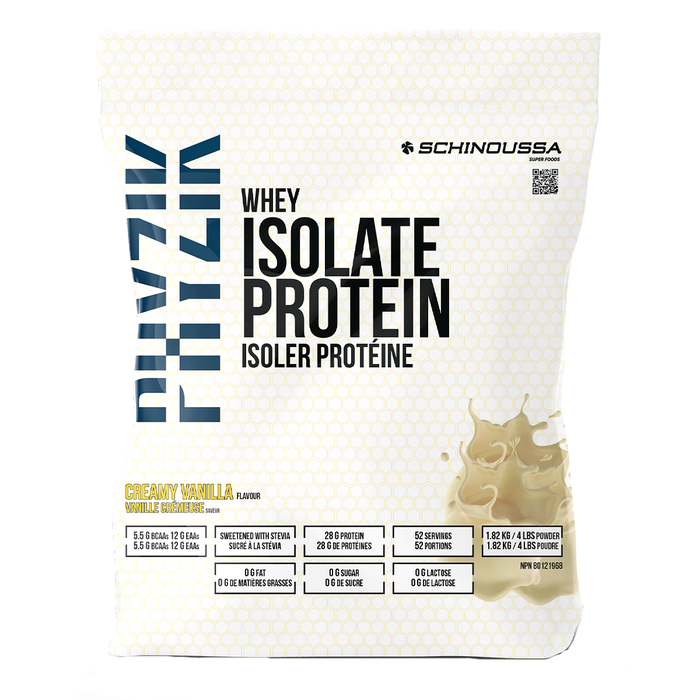 Schinoussa Phyzik Whey Isolate Protein Creamy Vanilla 1.82kg