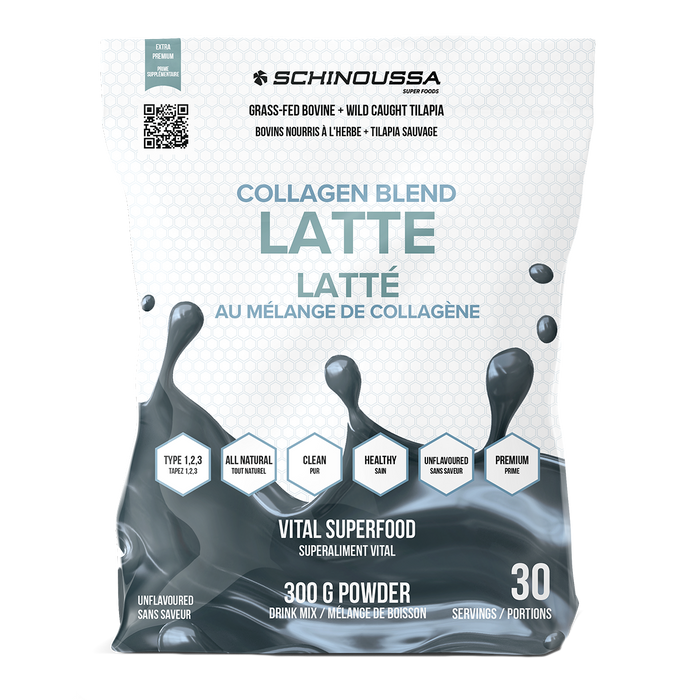 Schinoussa Collagen Blend Latte Unflavoured 300g