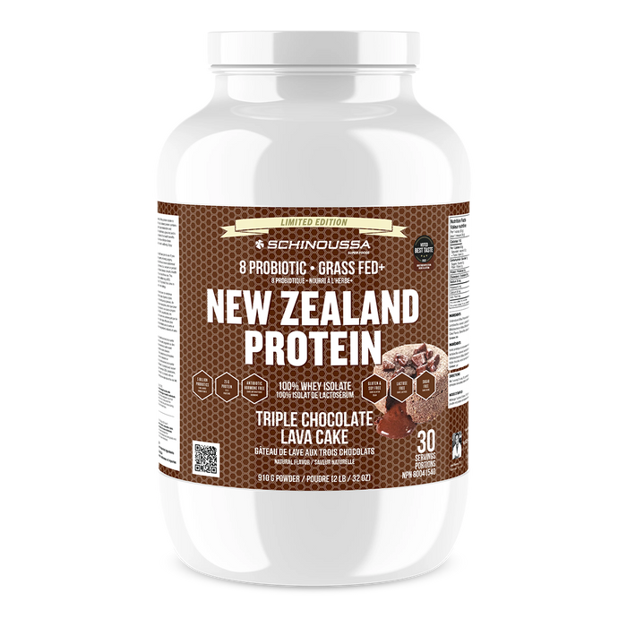 Schinoussa Probiotic Whey Isolate Triple Chocolate Lava Cake 910g