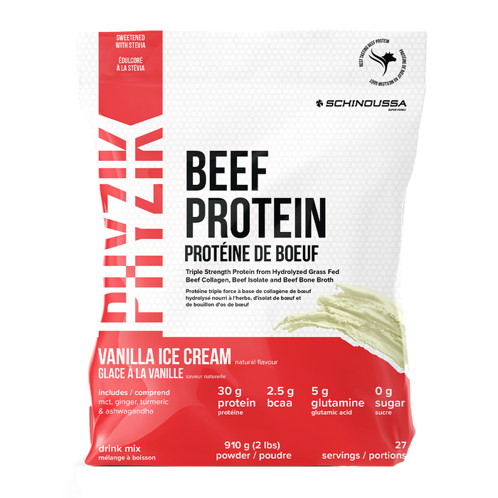 Schinoussa Beef Protein Vanilla Ice Cream 910g