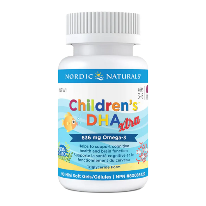 Nordic Naturals Children's DHA Xtra 90 Softgels