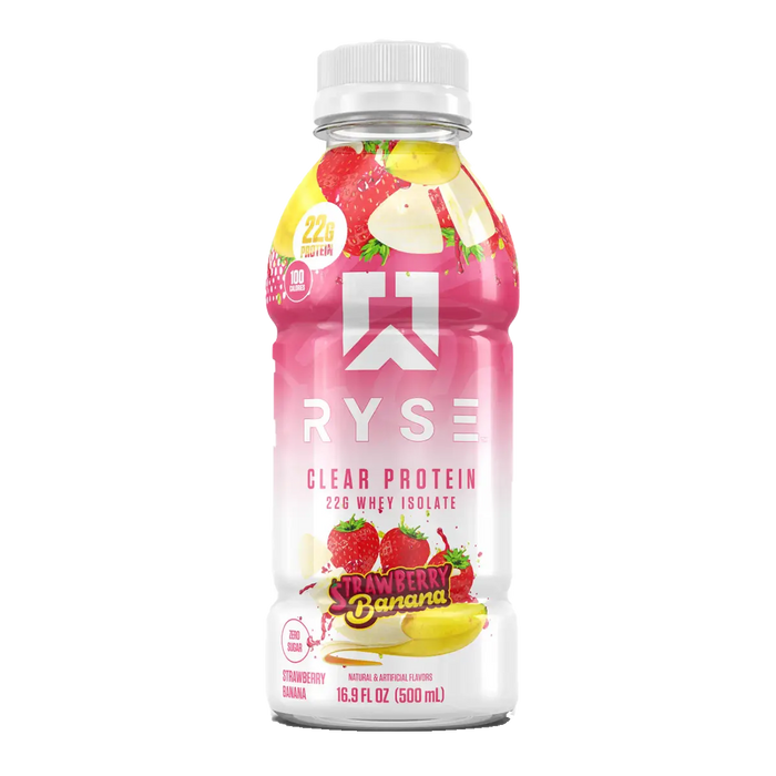 RYSE Clear Whey RTD Strawberry Banana 500mL